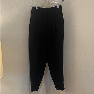 Aritzia Wilfred Effortless Black Pants